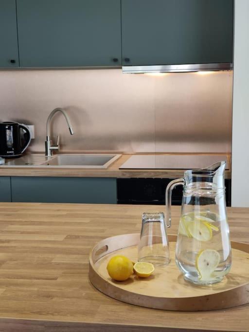 Piekny Apartament 3-Pokojowy คาโตวีตเซ ภายนอก รูปภาพ